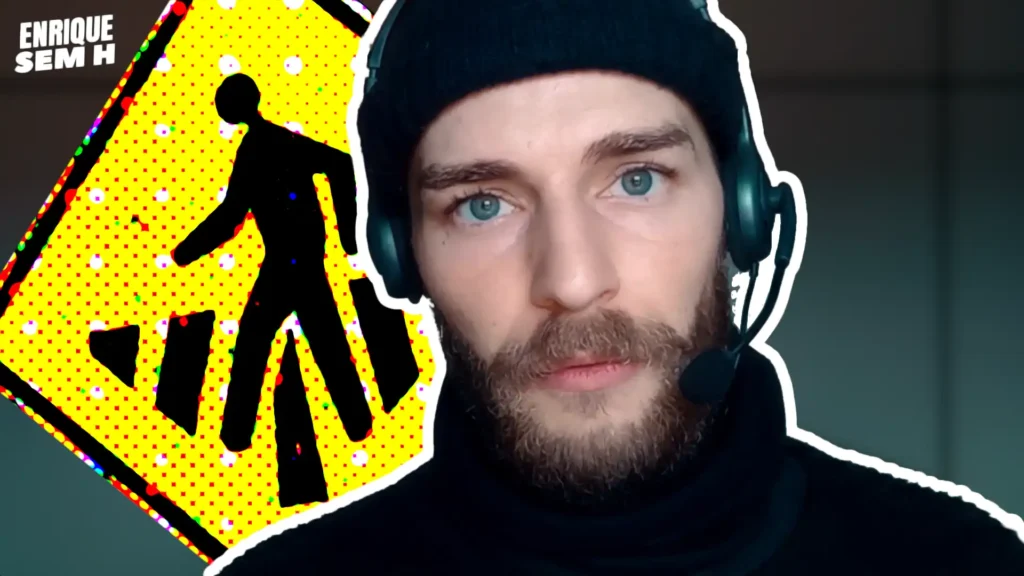 Capa do vídeo "Epidemia da solidão gay" para homens gays adultos do Enrique Sem H.