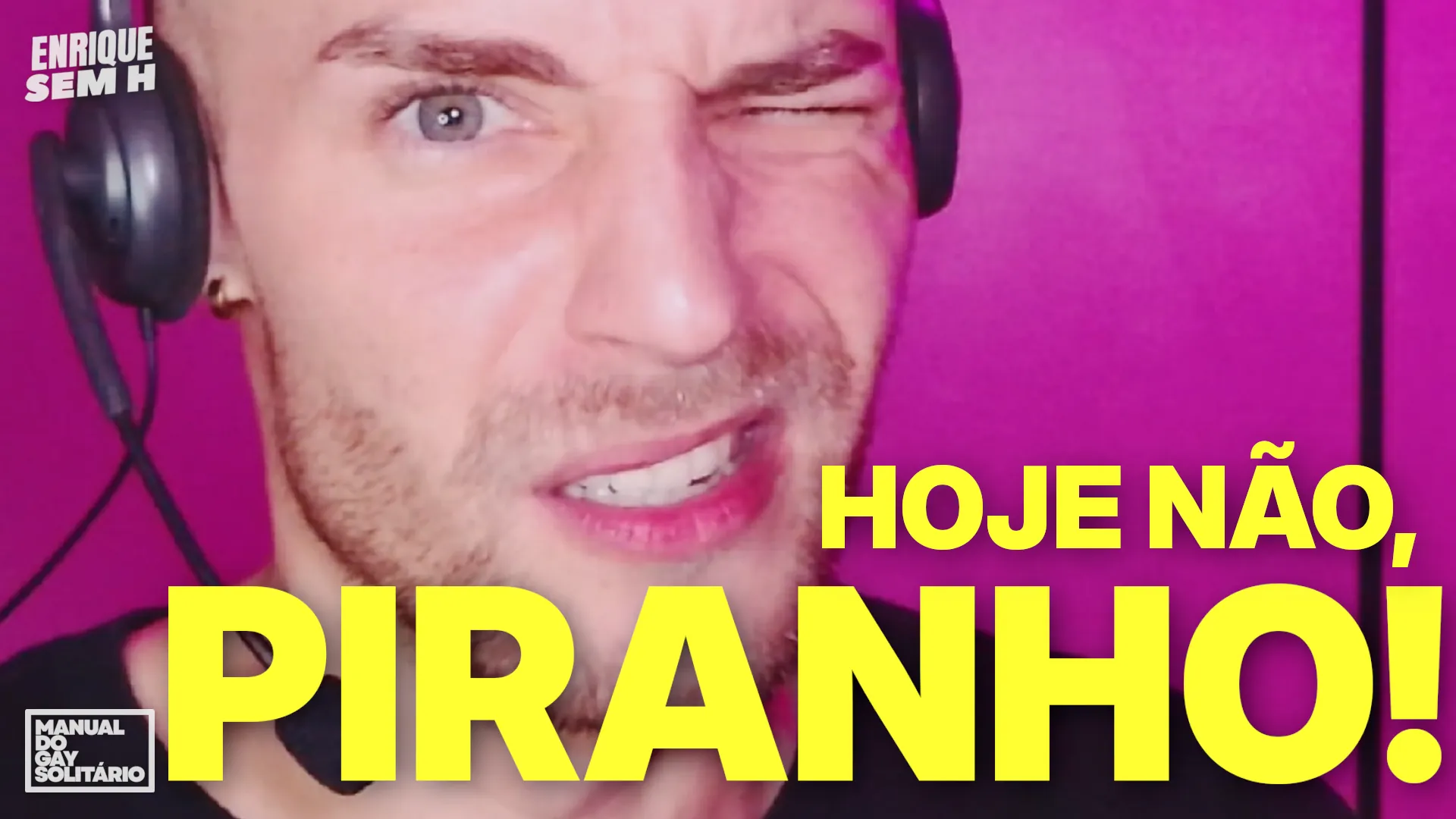 Capa do vídeo "Como narcisistas manipulam gays (e por que você não percebe)" por Enrique Sem H.